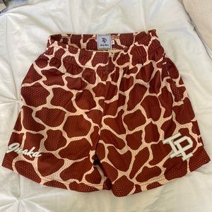 INAKA power animal print shorts